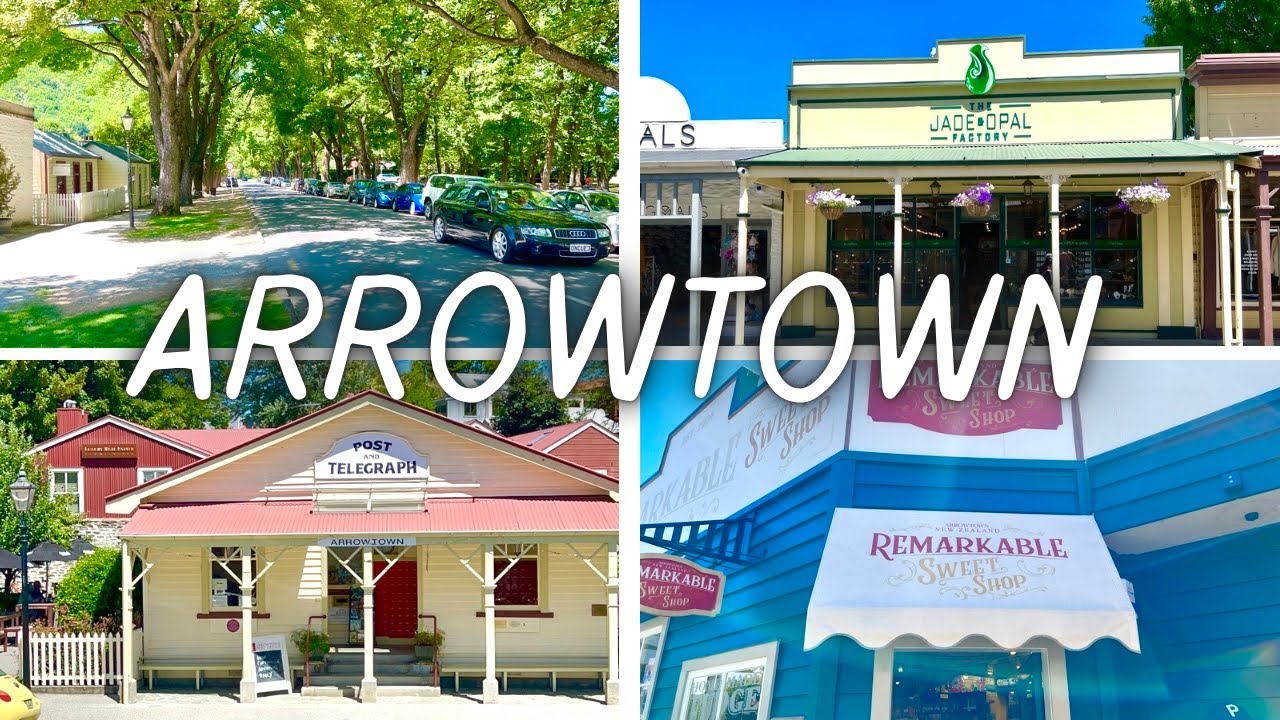 Arrowtown Most Beautiful Town In New Zealand | Remarkable Sweet Shop | Tour Of Old Gold Factory