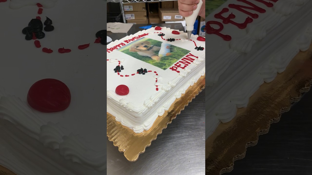 I let my husband design a customer&rsquo;s cake order! 🎂 #cake #cakedecorating #cakedecorator #cakedesign