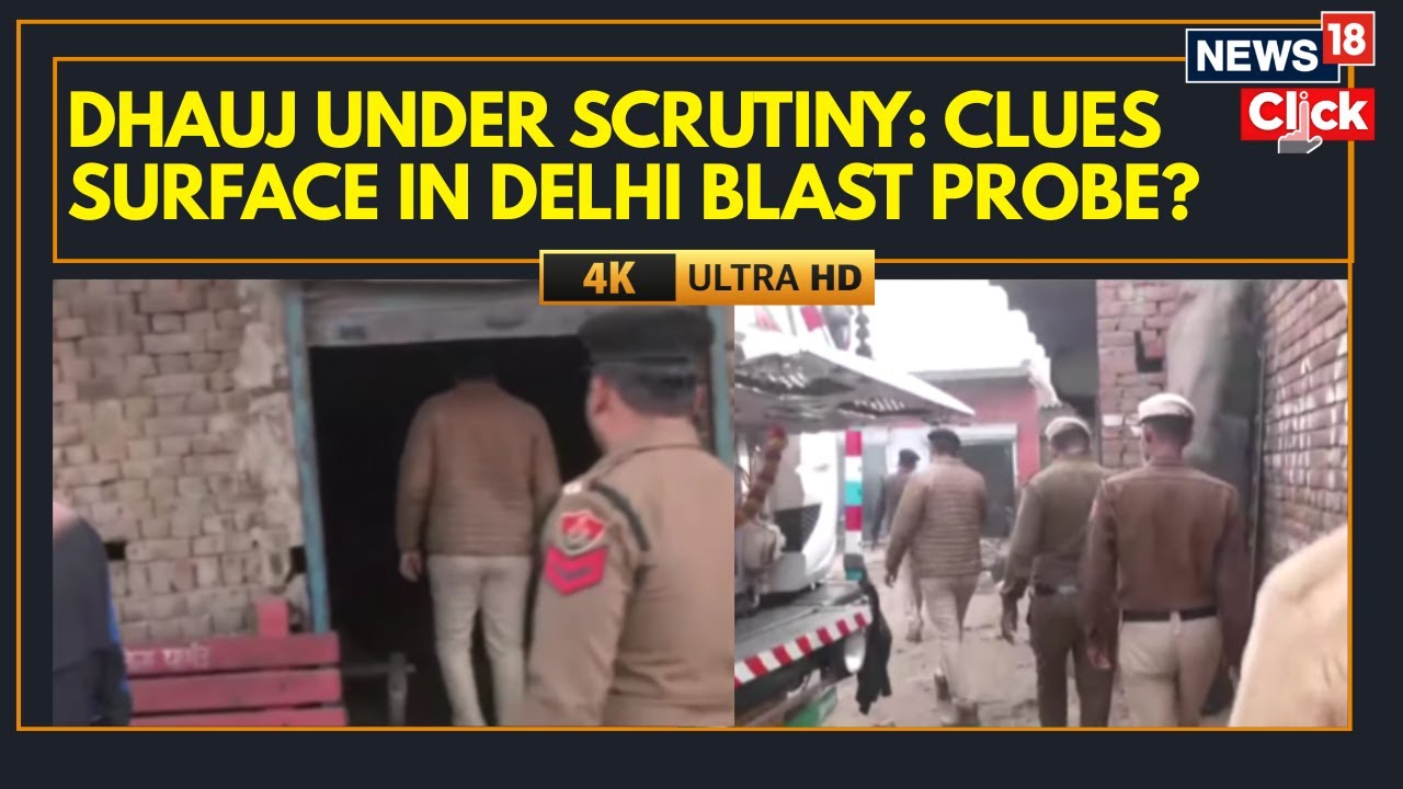 Faridabad Police Conduct Searches In Dhauj Village In Ongoing Delhi Blast Investigation | 4K