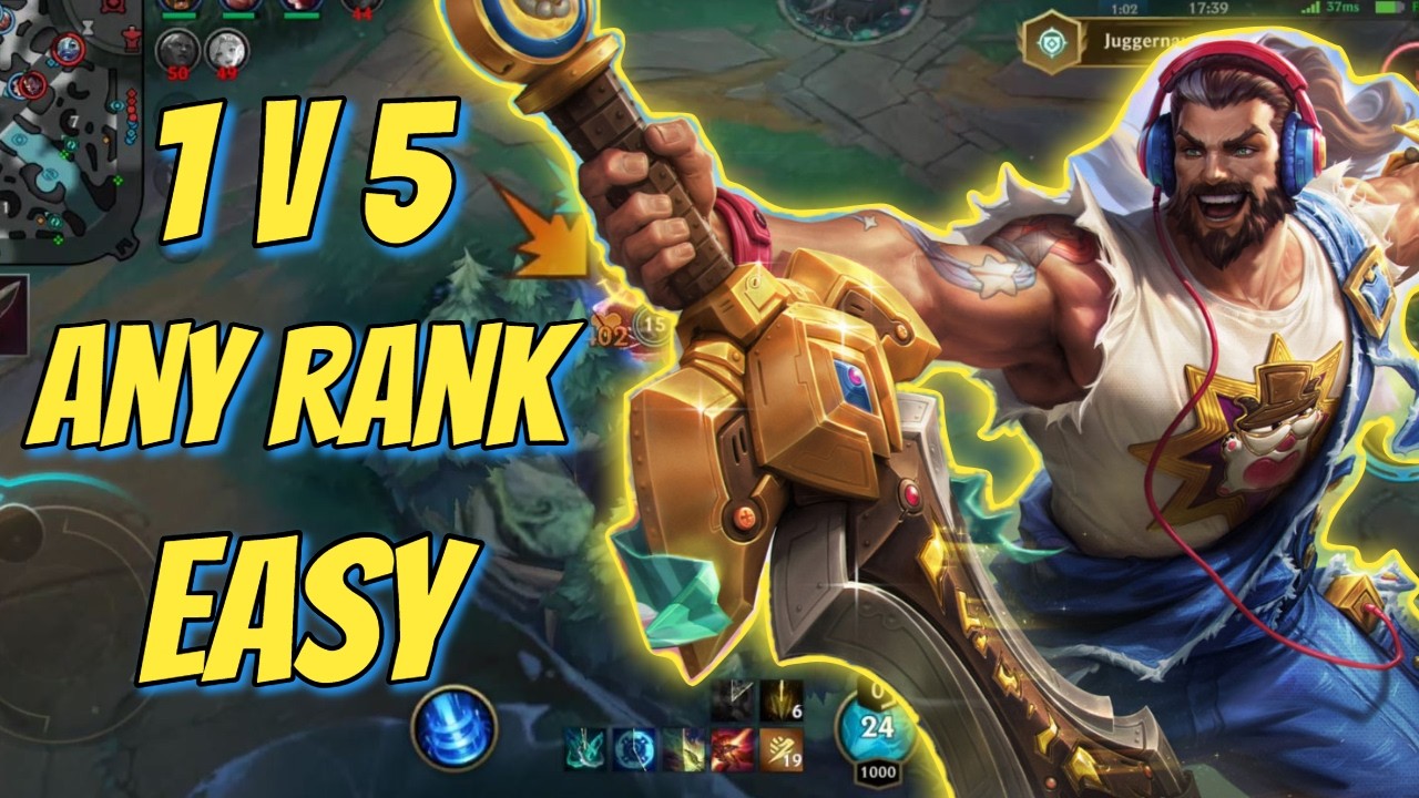 How to WIN ANY RANK as Tryndamere Jungle | Wild Rift Grandmaster Ranked Solo Queue Commentary
