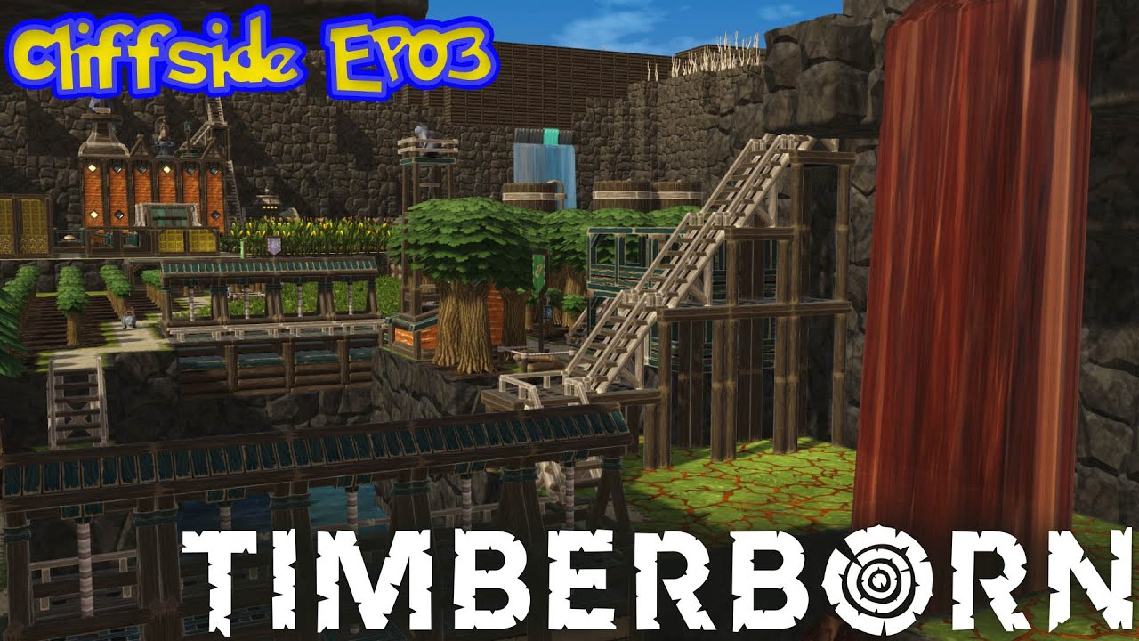 Timberborn Iron Teeth Cliffside Episode 03 Hard Mode