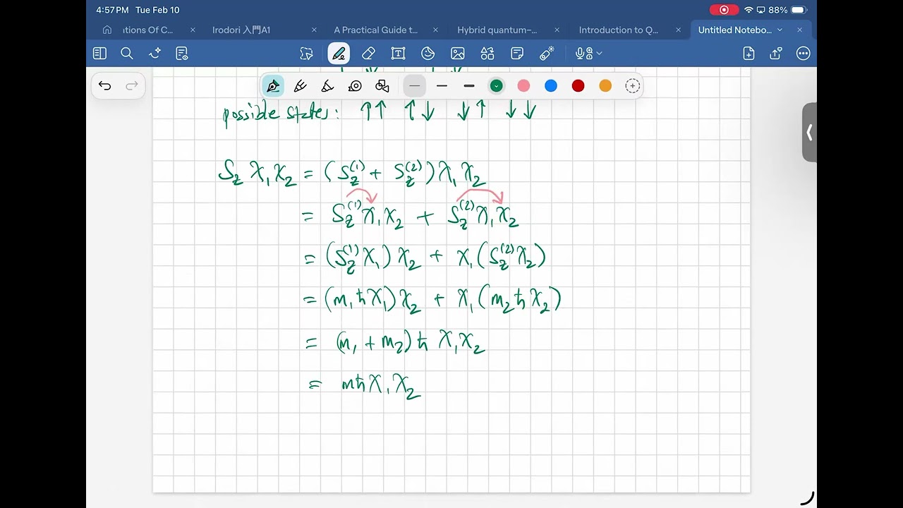 Physics 182 - Addition of Angular Momentum