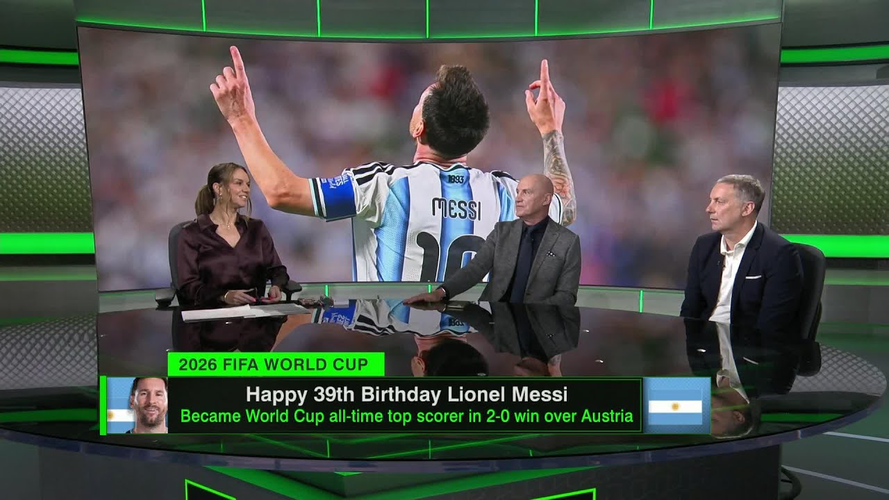 &lsquo;THE SPECIAL ONE!&rsquo; Lionel Messi celebrates his 39th birthday during World Cup 2026 🥳 | ESPN FC