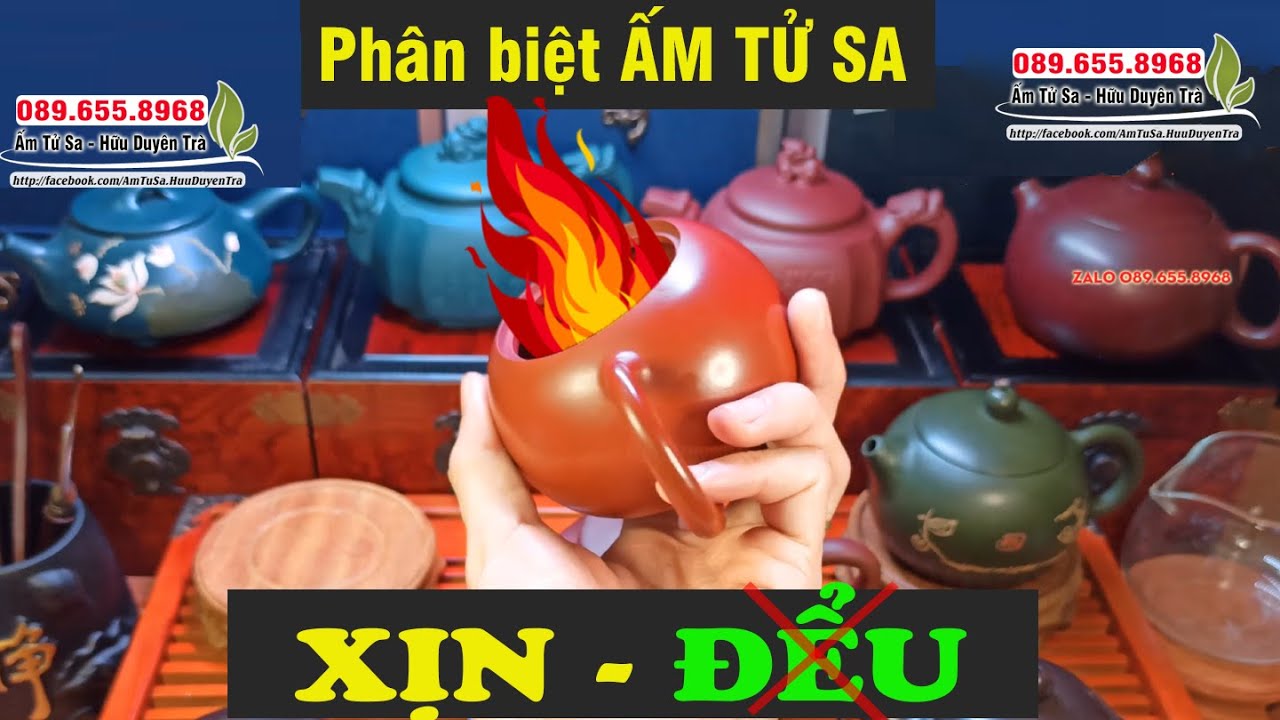 Hướng dẫn kiểm tra Ấm Tử Sa xịn hay đểu ?