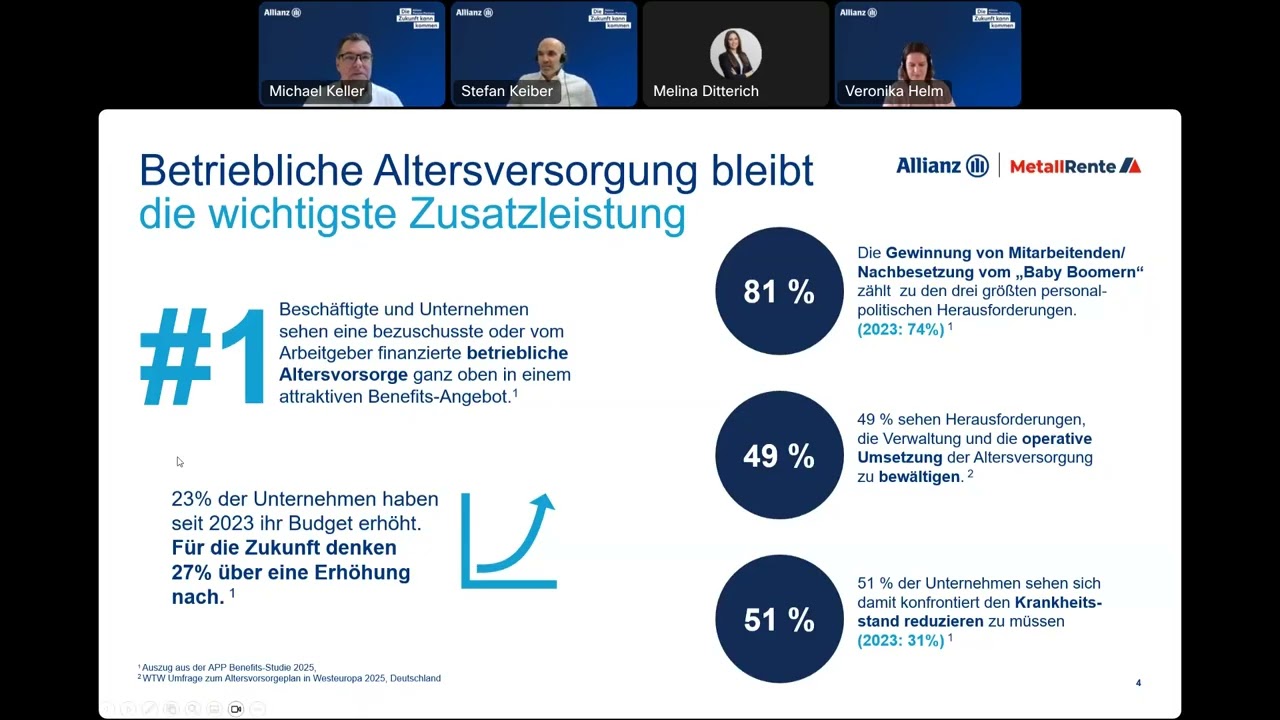 MetallRente 2026 - Noch digitaler in die Zukunft