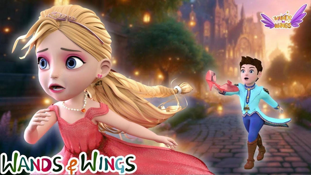 Putri Cinderella Kehilangan Sandalnya | Cerita Cinderella | Putri Rhymes - Tongkat dan Sayap