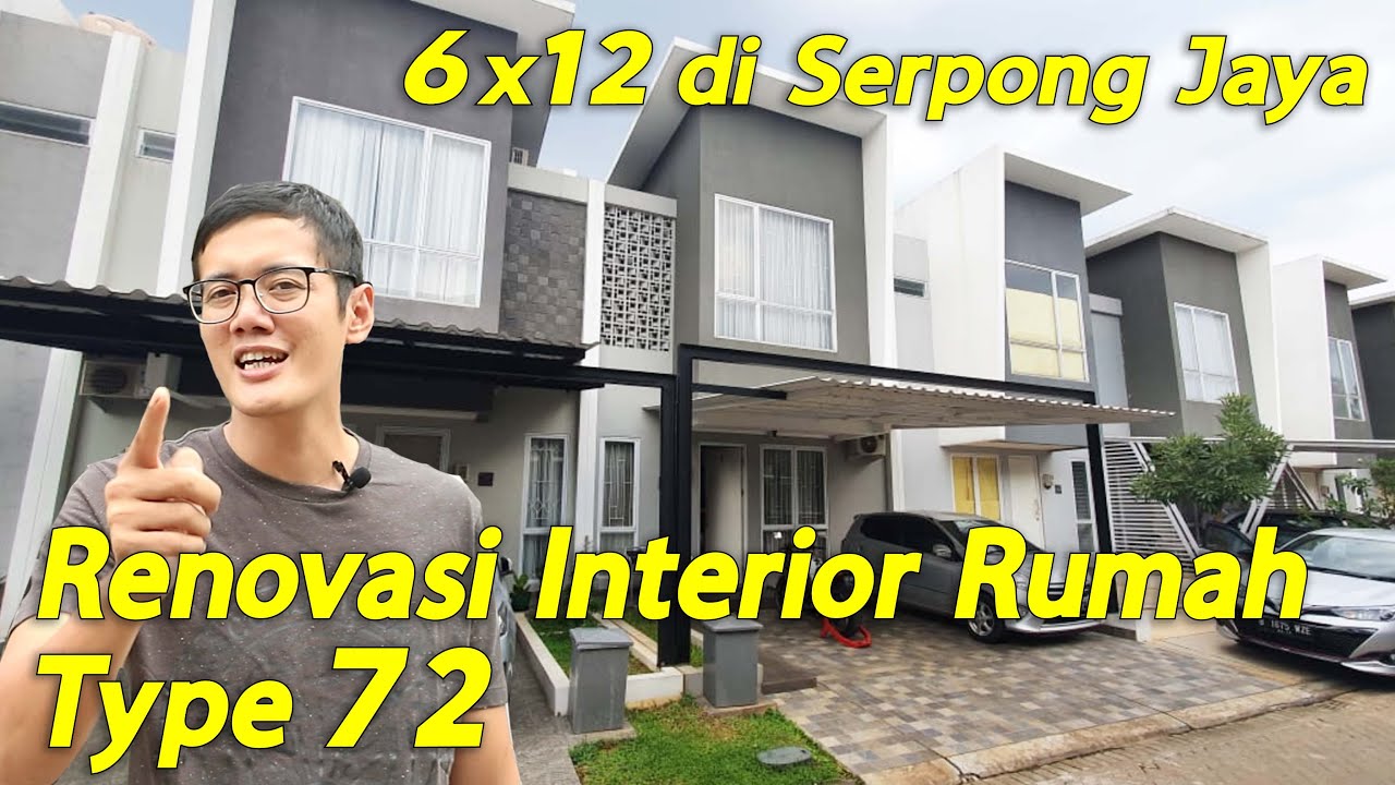 Renovasi Interior Rumah Type 72 6x12 di Serpong Jaya