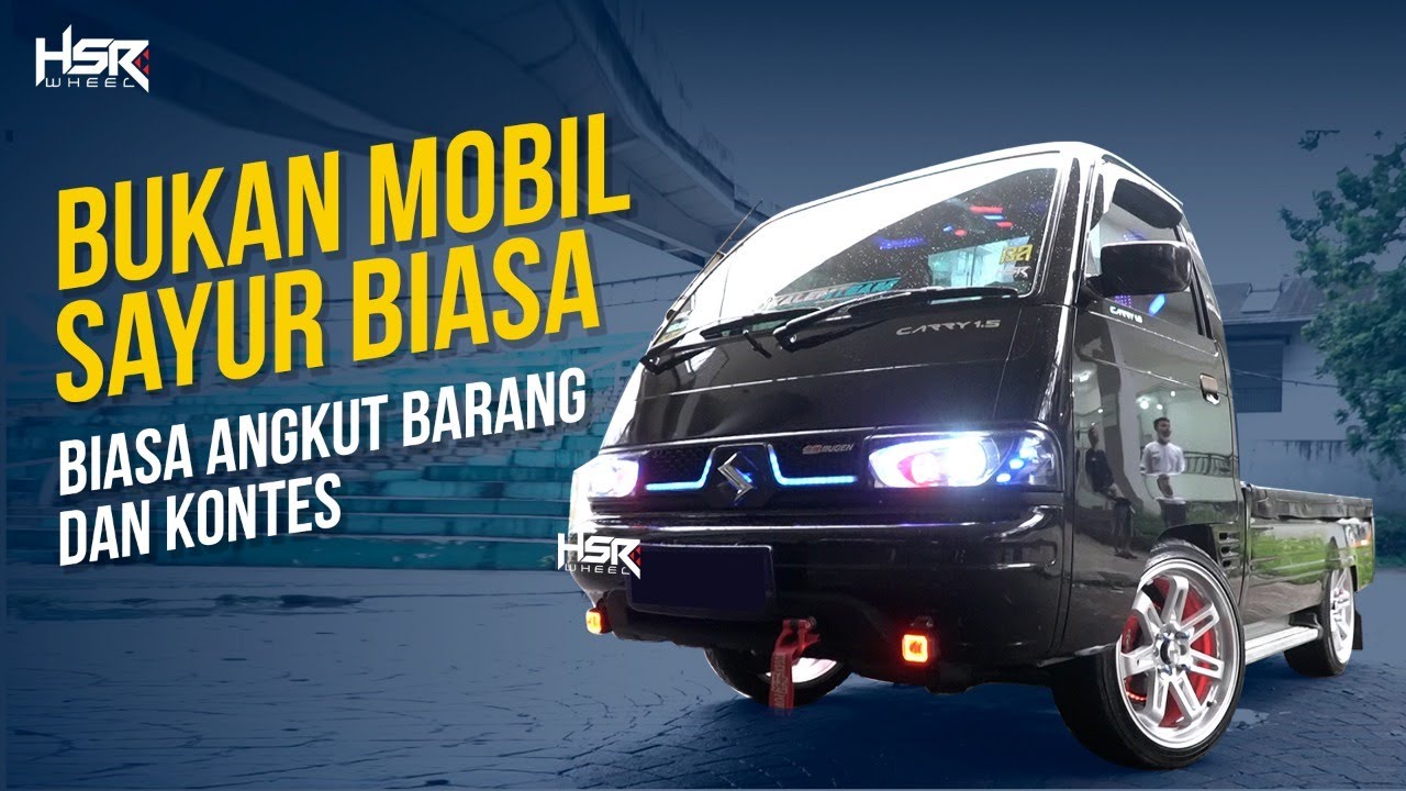 Modifikasi Suzuki Carry Futura Pick Up, Bisa Angkut Barang Bisa Kontes!