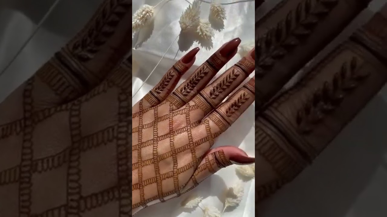 beautiful mehdi design 😍#trending #mehdi