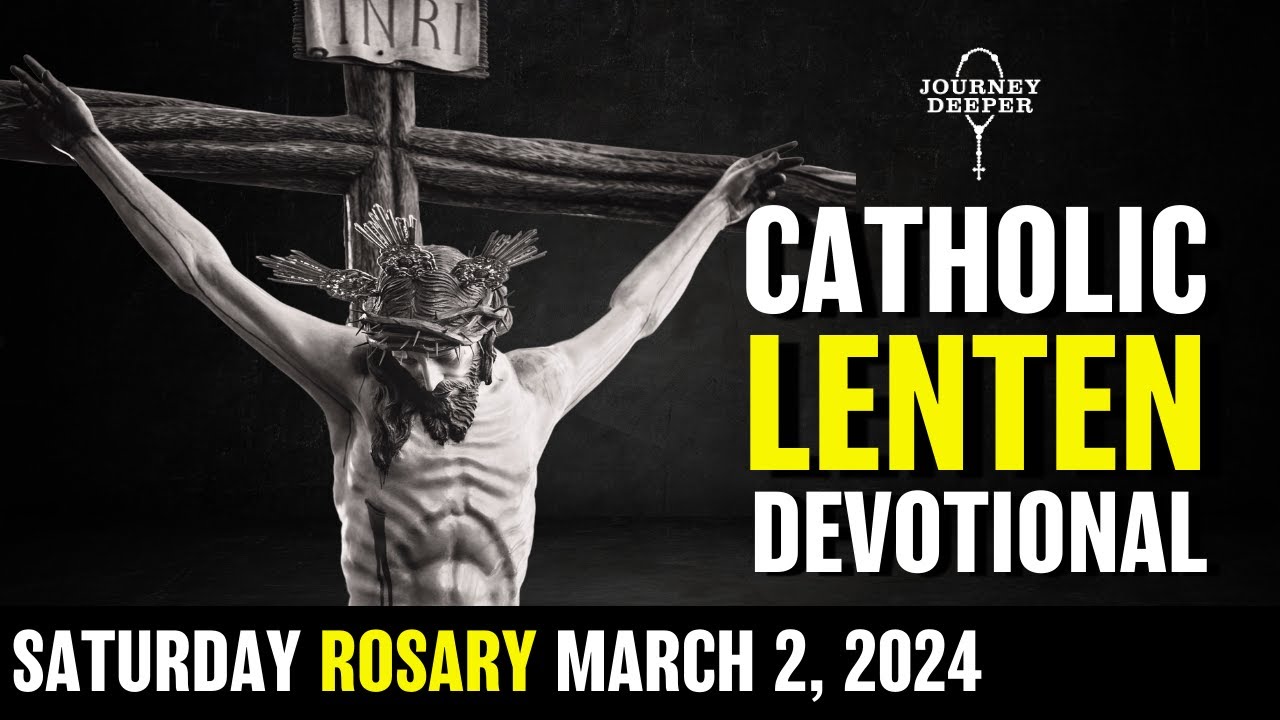 Saturday Rosary ᐧ Joyful Mysteries of the Rosary 💜 March 2, 2024 VIRTUAL ROSARY
