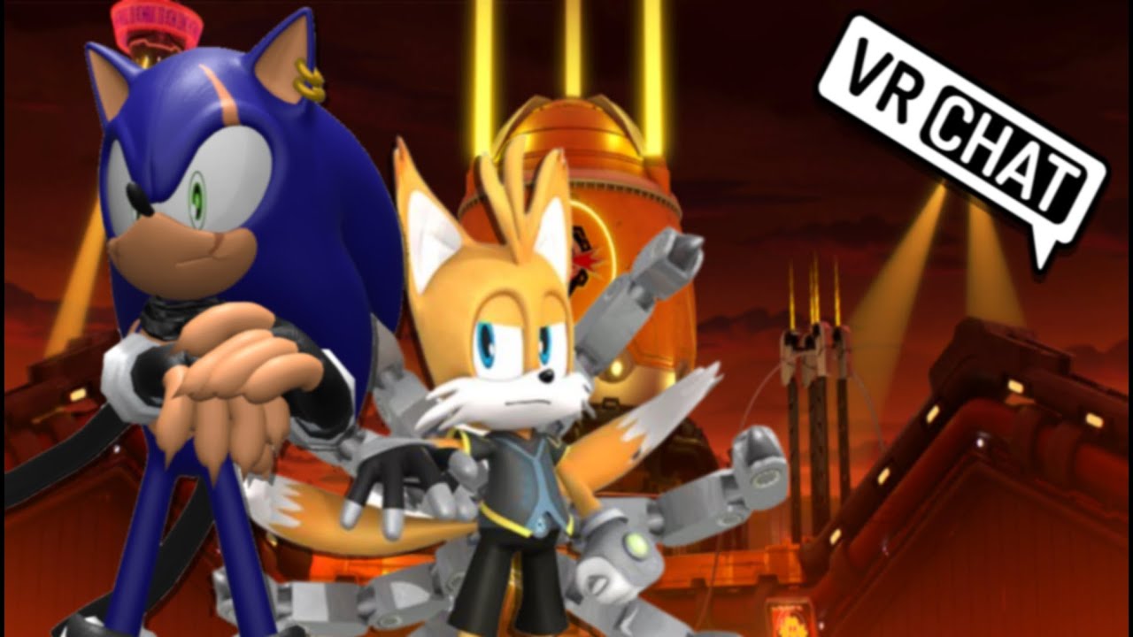 Nine Tails? Neo Meets Nine in New Yoke City on VRChat #SonicPrime