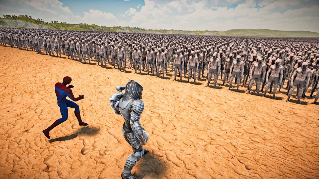 PREDATOR & SPIDERMAN VS 1,000,000 ZOMBIES - Ultimate Epic Battle