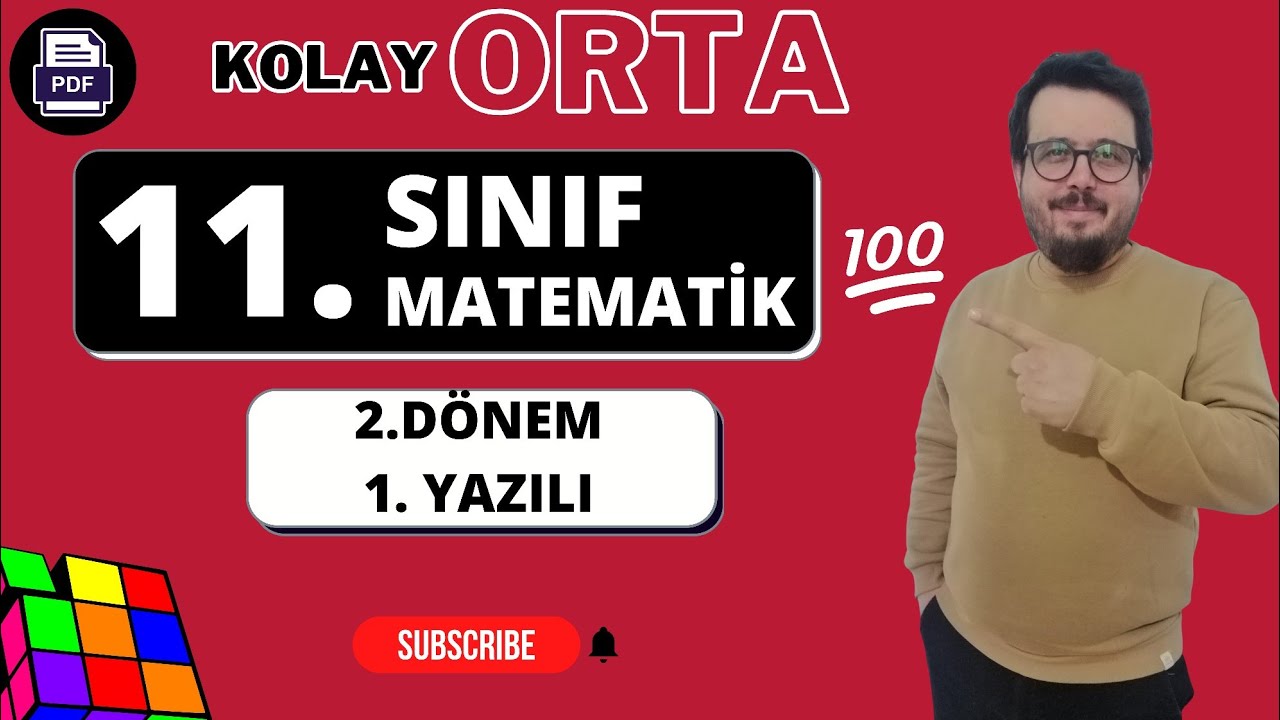 11. sınıf matematik 2. dönem 1. yazılı çalışması konu detaylı anlatım