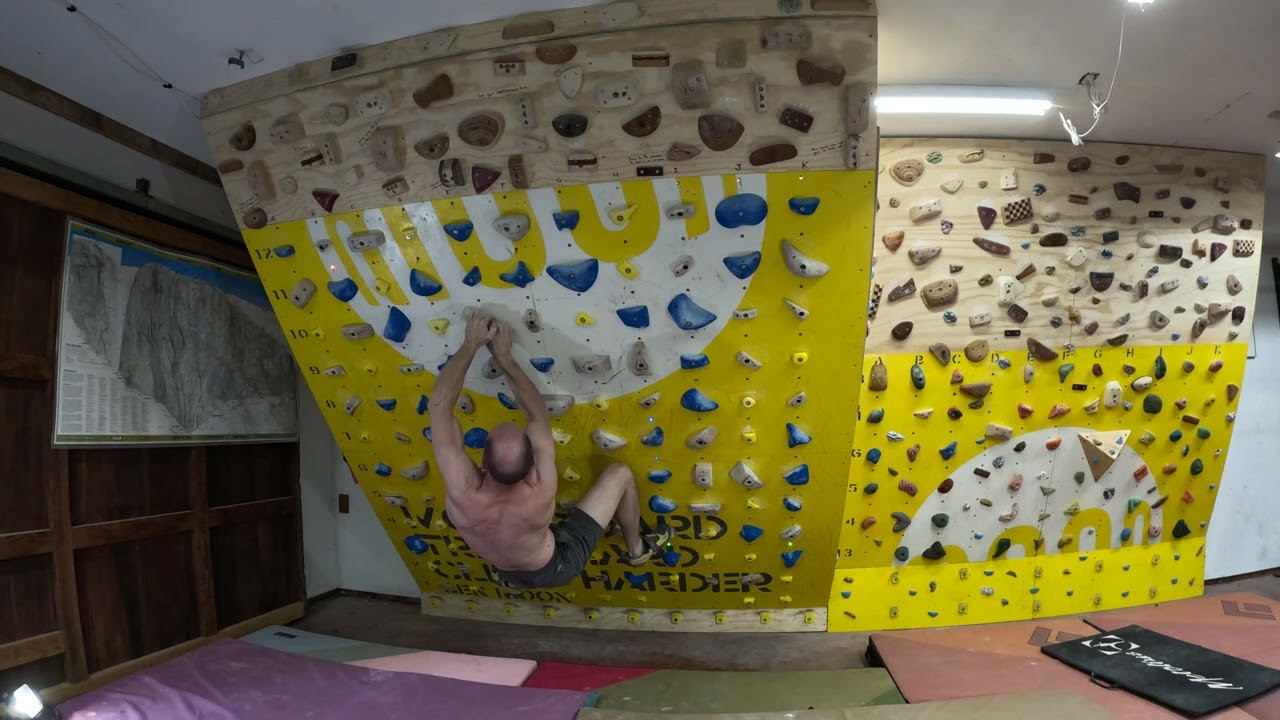 Mini Moonboard 2025 Benchmarks: White Jesus (V7)