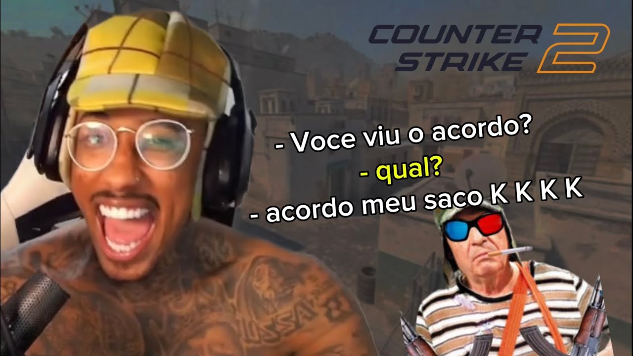 AS MELHORES HISTORIAS DO CHAVES V1D4 L0K4 NO CS KKKKK 
