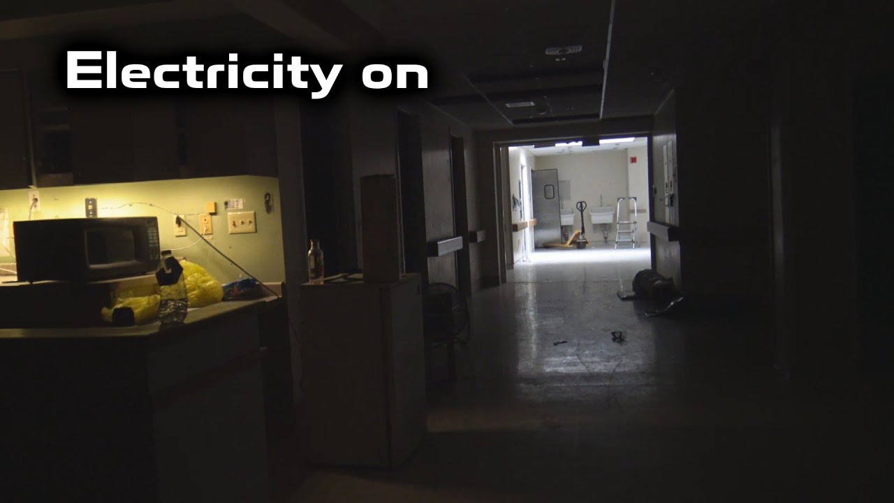 Eerie abandoned hospital complex explored in the Wisconsin farmlands