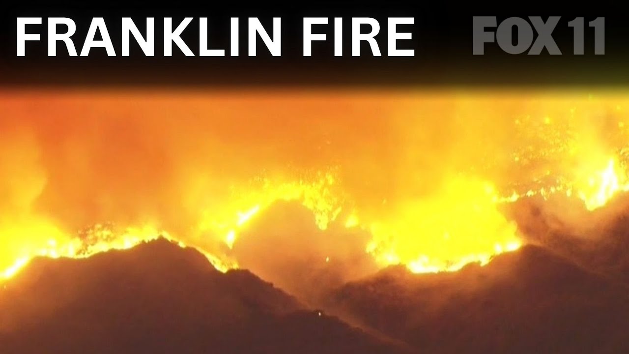 Massive fire breaks out in Malibu