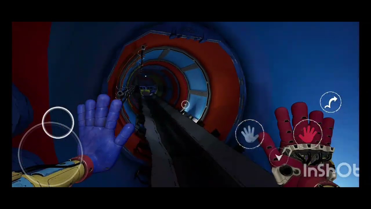 Poppy playtime capítulo 5 perseguição do huggy wuggy mobile (não é o jogo real)