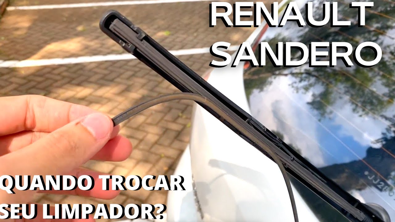 Trocar Limpador Dianteiro e Traseiro do Renault Sandero - DICA DE QUAL COMPRAR