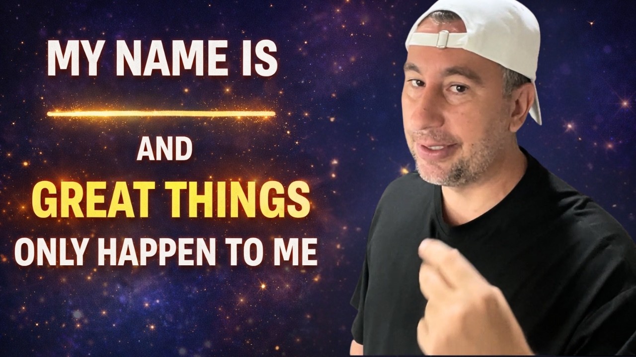 Напиши это утверждение вместе со мной (добавь своё имя) | Manifesting Live