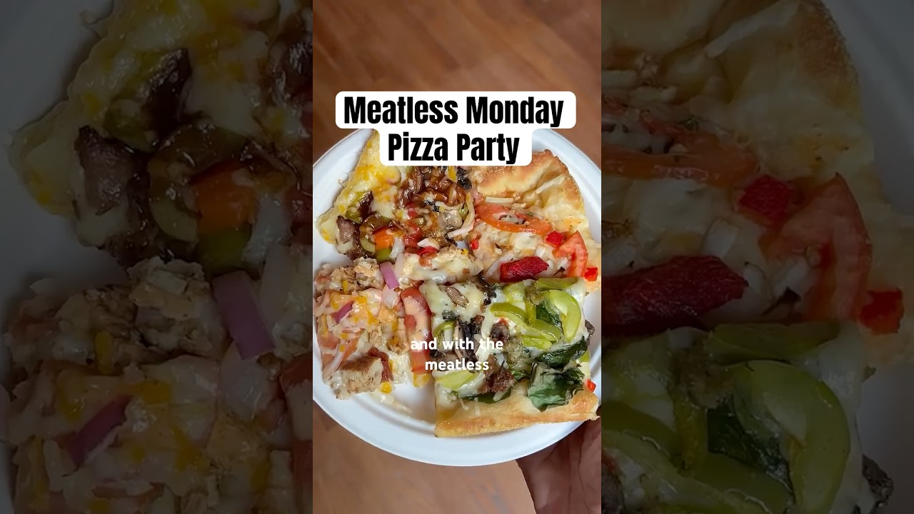 Наша пицца-вечеринка &laquo;Понедельник без мяса&raquo; с веганской пиццей Primoz 🍕 #веган