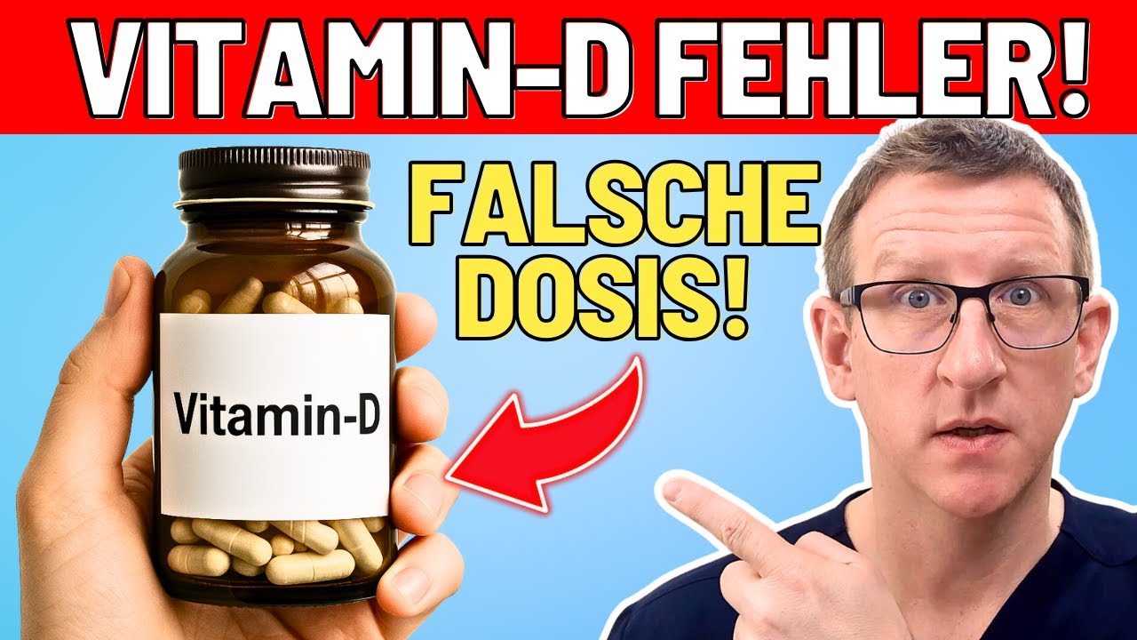 Vitamin-D Fehler- Du nimmst die falsche Dosis!