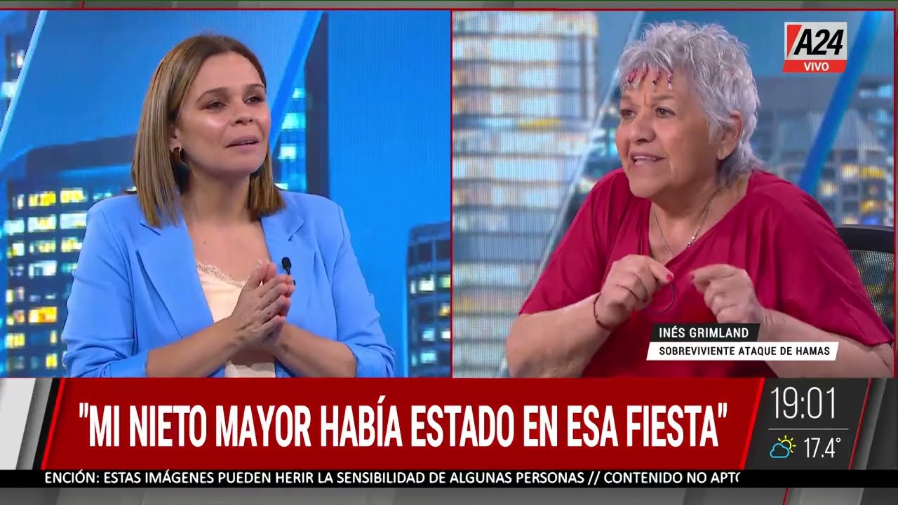 📢 La historia de Inés, una sobreviviente del ataque de Hamas