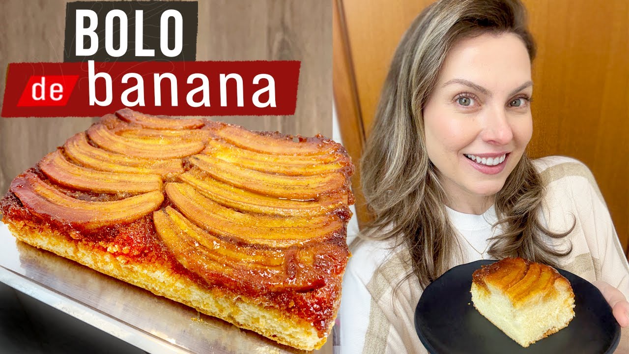 BOLO DE BANANA CARAMELADA - DA VÓ | O MELHOR QUE VOCÊ JÁ PROVOU!