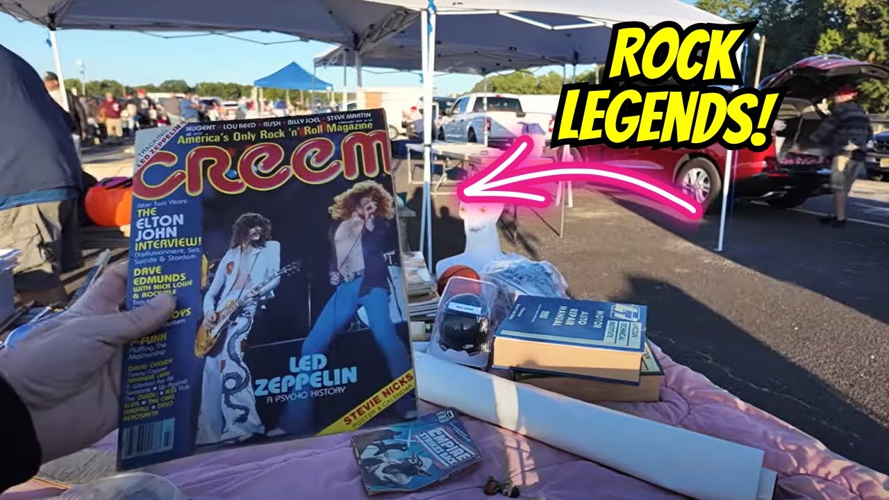 Exploring Flea Markets for Vintage Finds & Retro Collectibles!