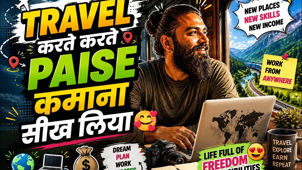 मैंने ट्रैवल करते हुए पैसे कमाना सीख लिया 😬|| Travel Without Money Challenge Day-4 💸