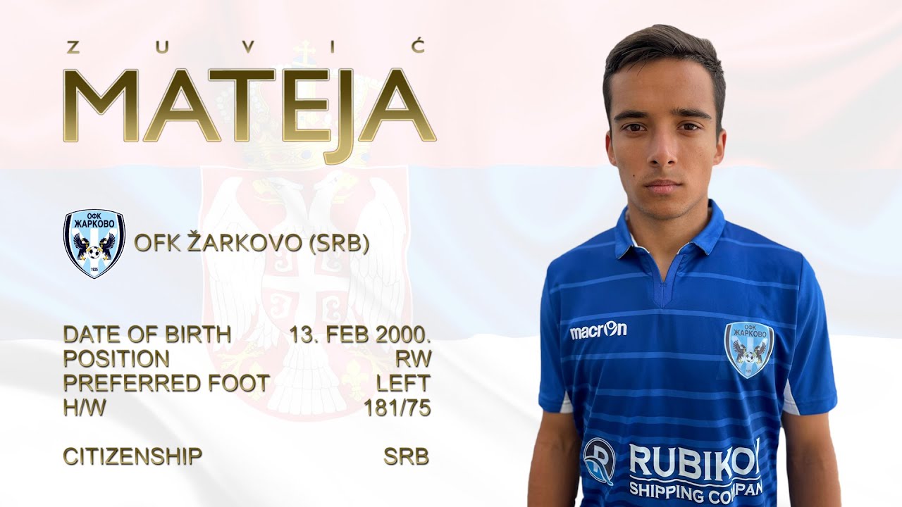 MATEJA ZUVIC - OFK ZARKOVO 2021/22.