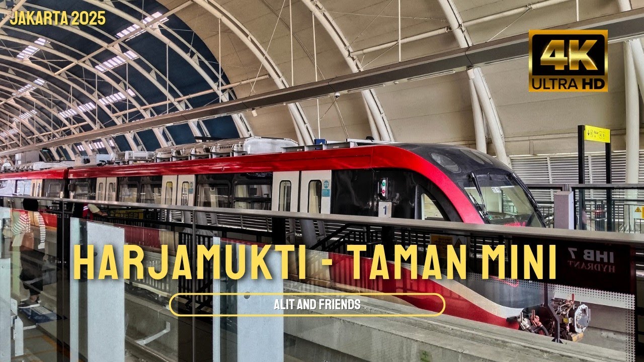 PERJALANAN NYAMAN DENGAN LRT JABODEBEK DARI CIBUBUR KE TAMAN MINI