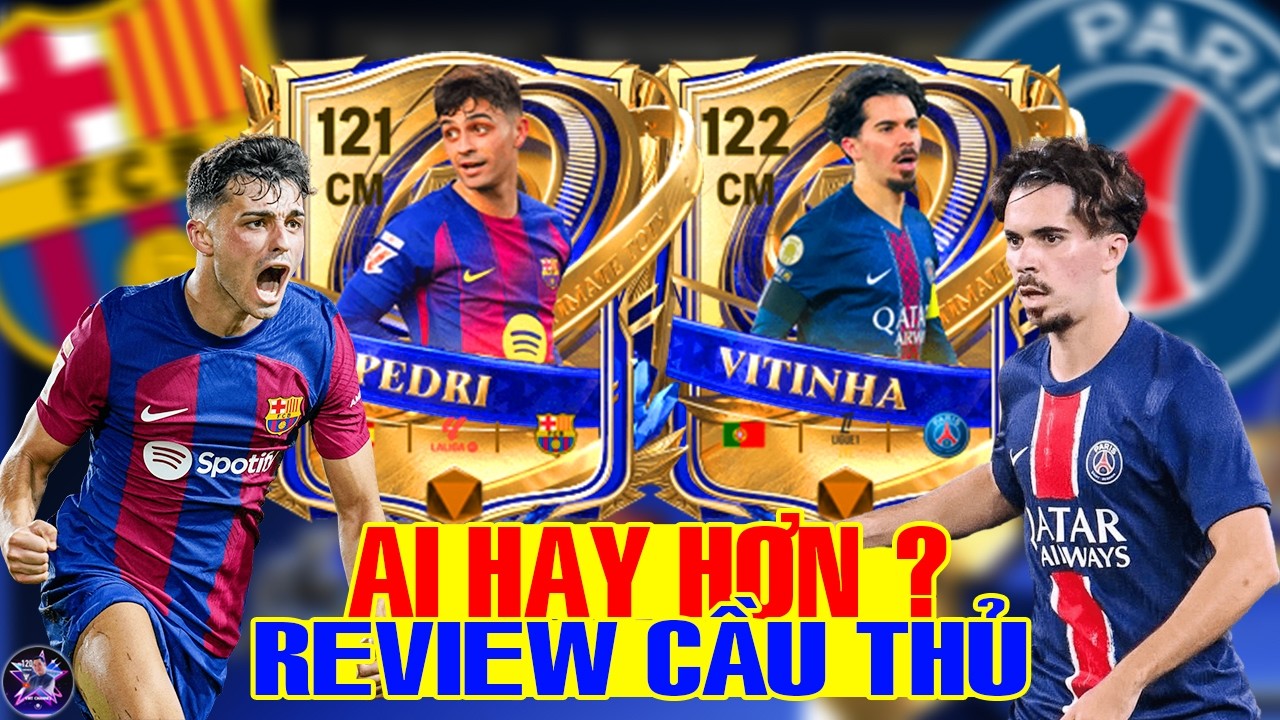 ⏩️ FC MOBILE | AI HAY HƠN ? REVIEW CẦU THỦ PEDRI VÀ VITINHA SỰ KIỆN UTOTY