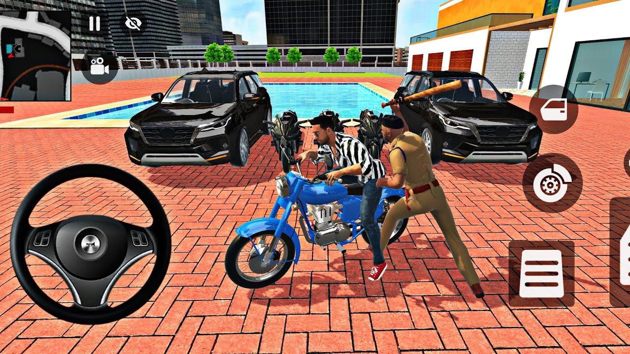 🎀Indian Thift Auto Simulator🎮Modify Thar Purchase Franklin Drive in Road🛣️Game🎮#gta