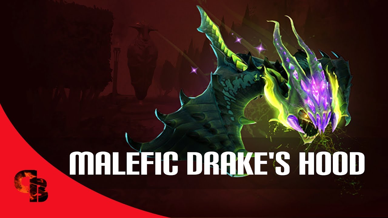 Dota 2: Store - Viper - Malefic Drake's Hood [Immortal]