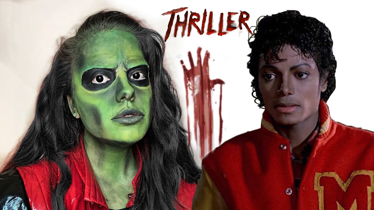 MICHAEL JACKSON’S THRILLER MAKEUP LOOK | Georgia Duhh