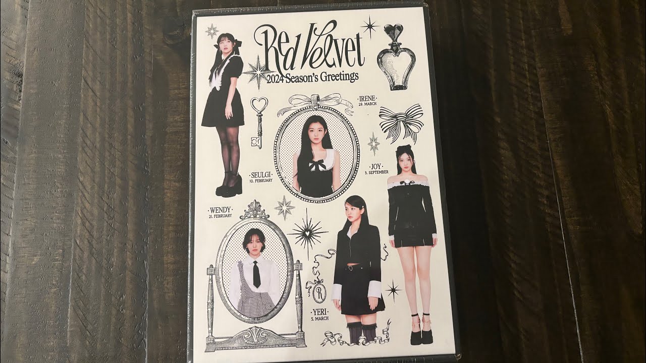 [Unboxing] Red Velvet ⟡ 2024 Season’s Greetings ♡