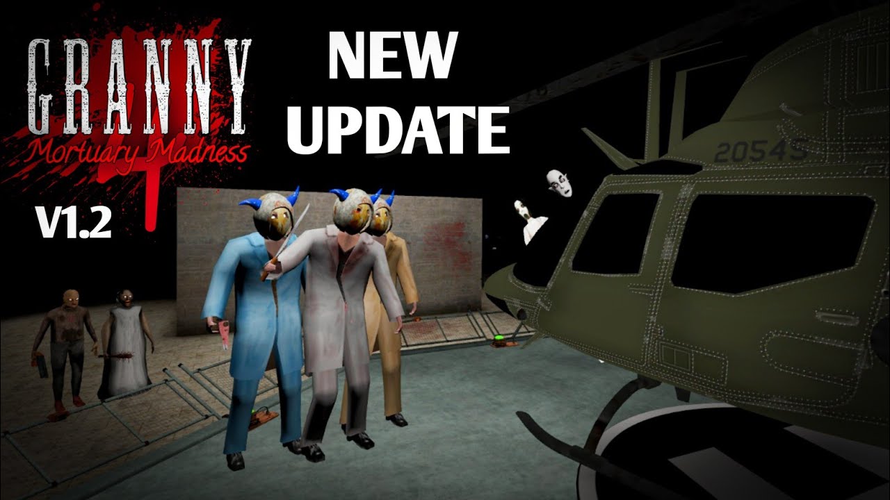 Granny 4: Mortuary Madness NEW UPDATE TRAILER | Helicopter Escape 