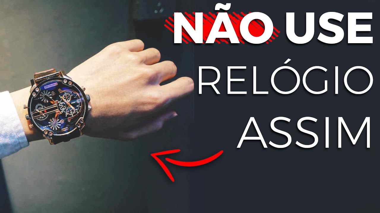 Qual o TAMANHO ideal do RELÓGIO para você?
