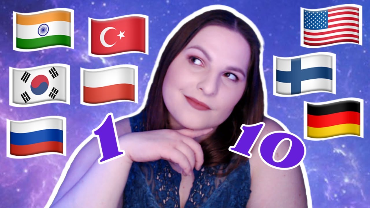 ASMR | Counting from 1-10 in 10 Different Languages