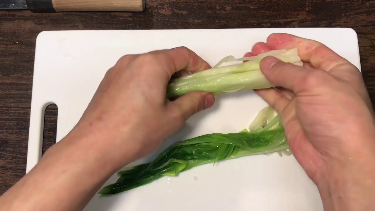 【プロ直伝】 うるいのヌタ（酢味噌和え）作り方