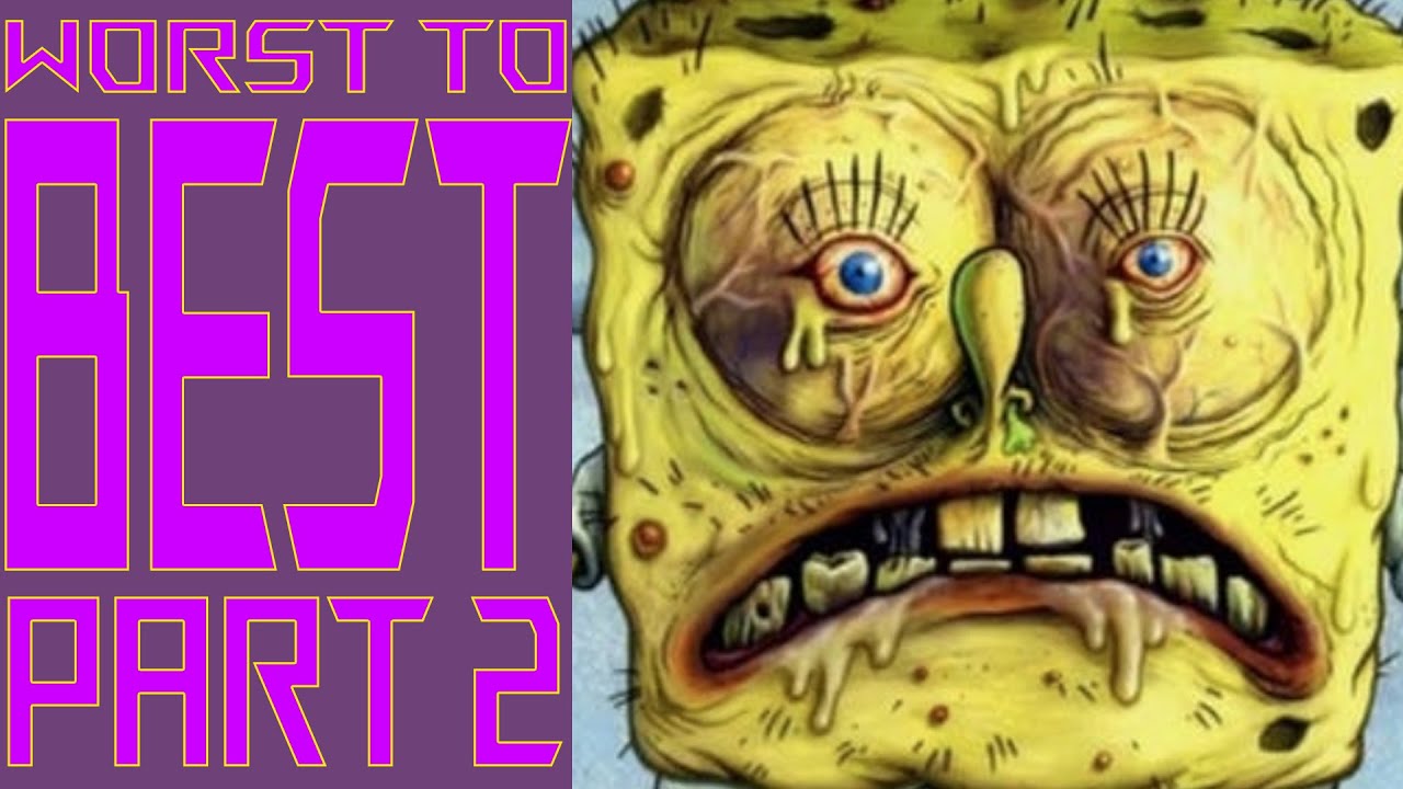 EVERY Spongebob Episode From Worst to Best (PART 2)