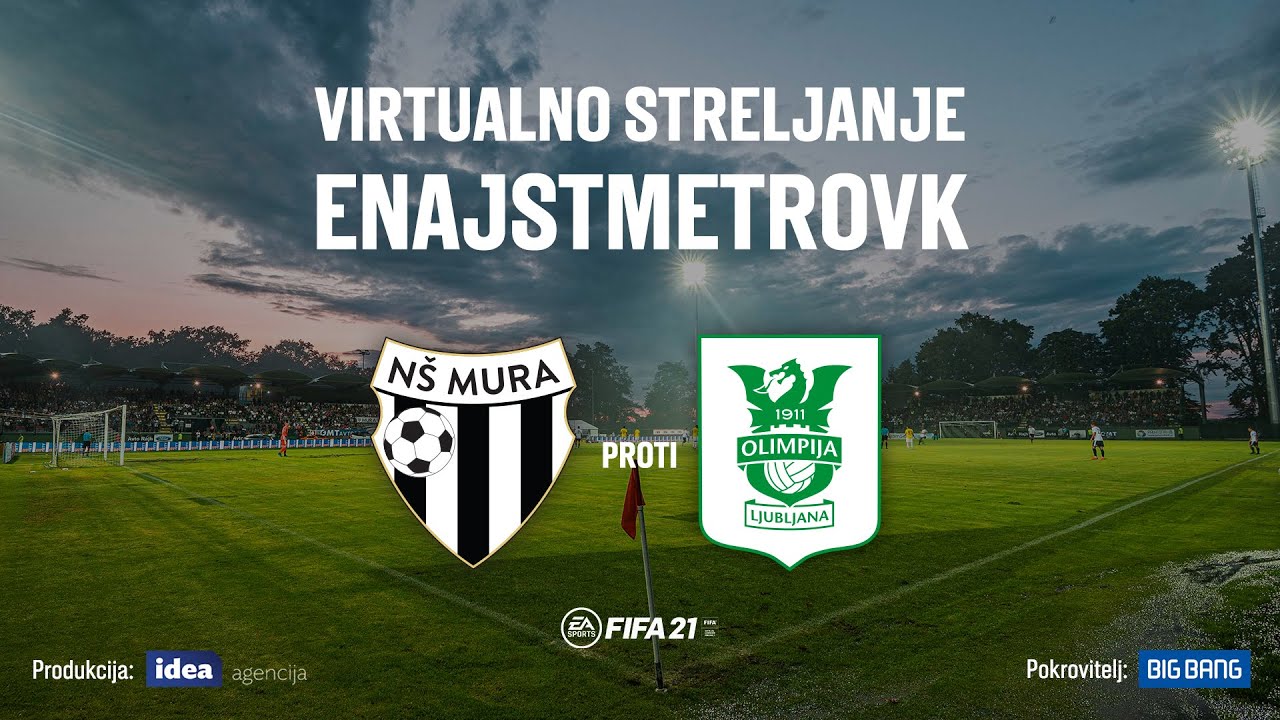 VIRTUALNE ENAJSTMETROVKE: Mura - Olimpija