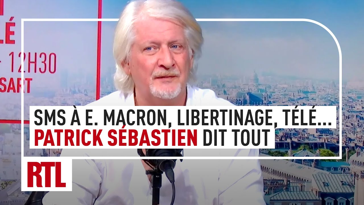 SMS à Emmanuel Macron, libertinage, télé... Patrick Sébastien dit tout dans 