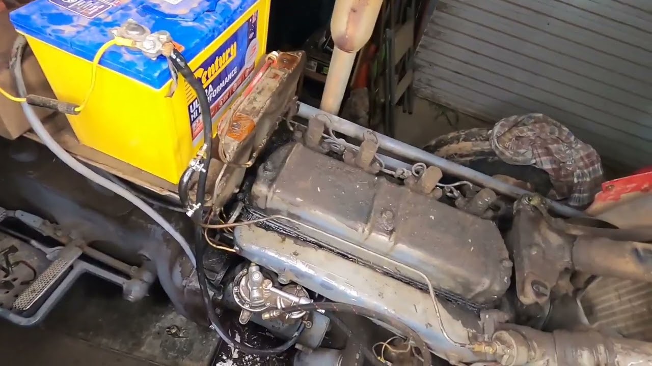 1958 Massey Ferguson 65 Diesel Tractor Fuel leak off reservoir and where it connects