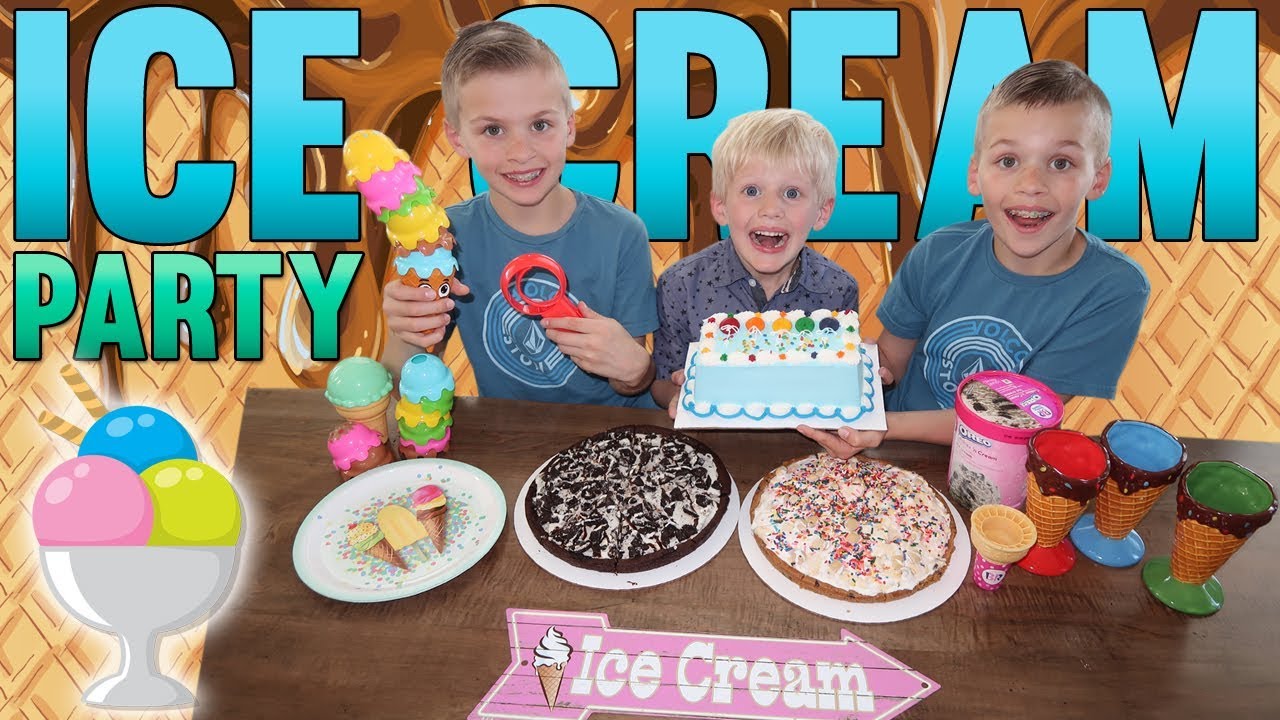 ICE CREAM PARTY!!!