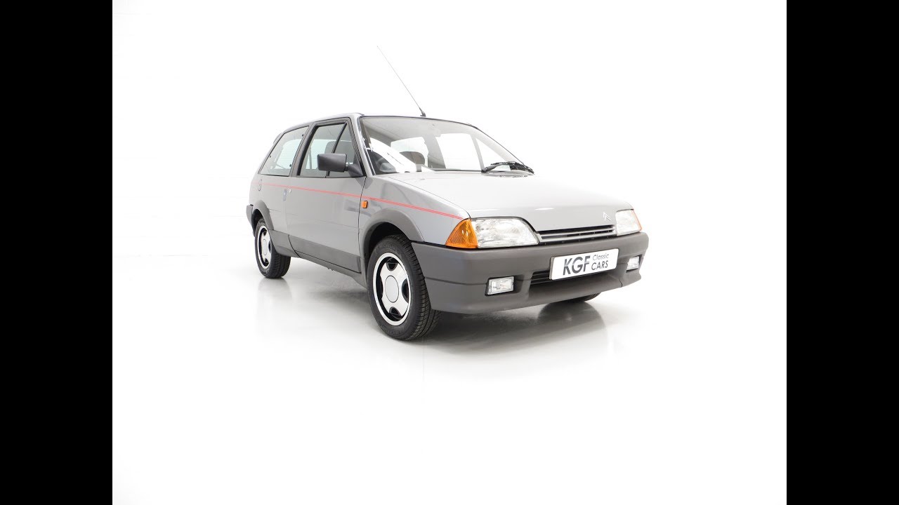 A Super Rare Phase 1 Citroen AX GT with 29,577 Miles and Totally Preserved - SOLD!