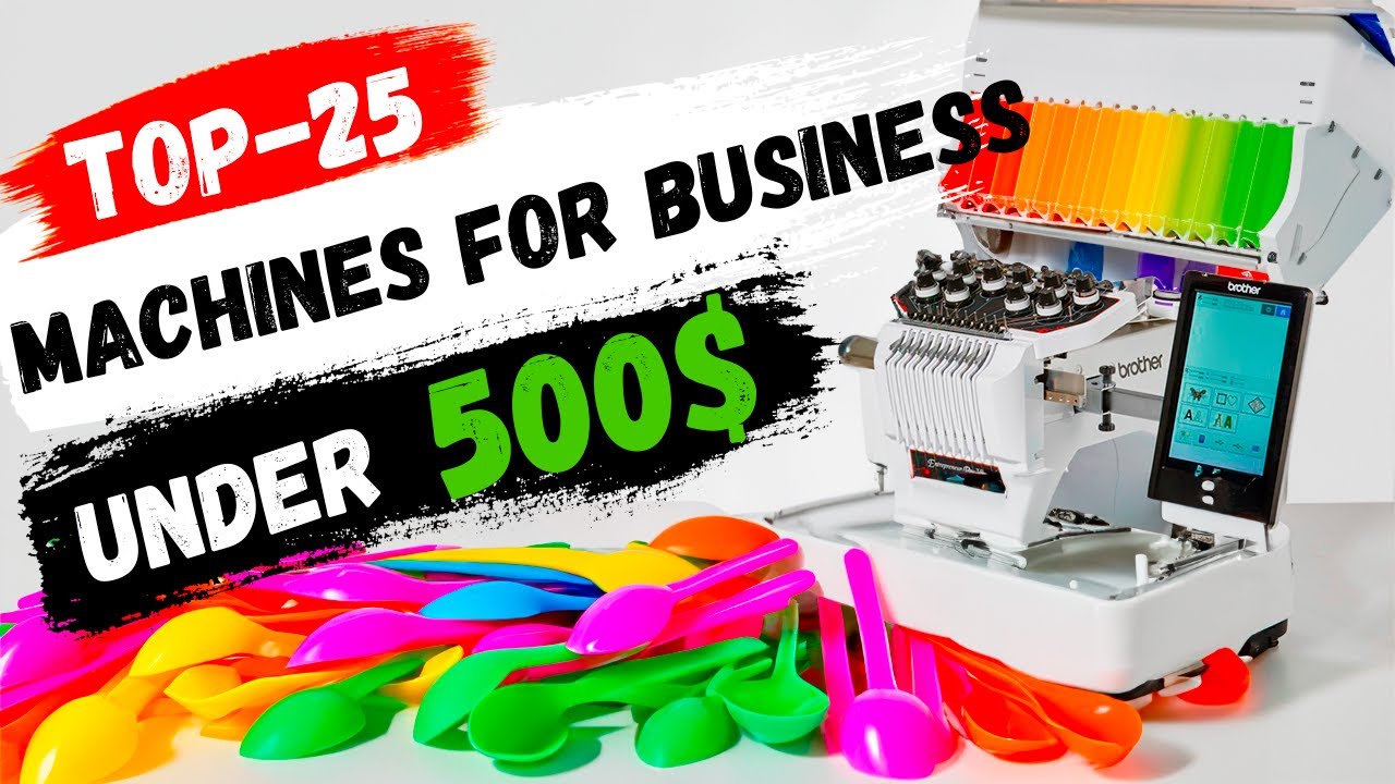 Business Machines You Can Buy Online To Make Money. 25 small business ideas!