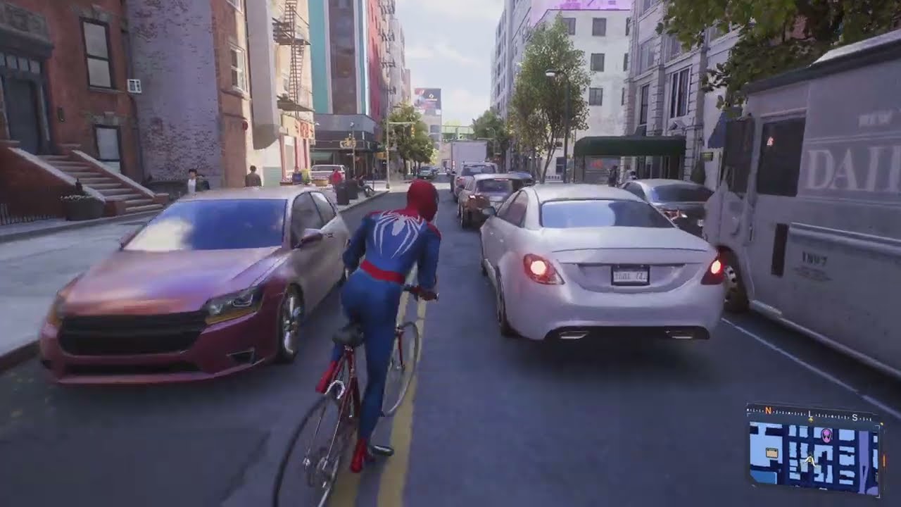 SPIDER-MAN 2 PS5: COMO ANDAR DE BIKE NO MUNDO ABERTO (LOCALIZA&Ccedil;&Atilde;O SECRETA)
