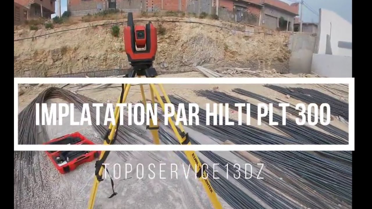 HILTI PLT300 iMPLANTATION